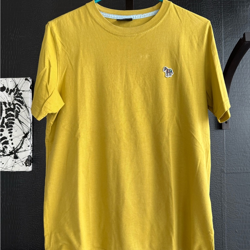 Paul Smith Mustard Yellow Short Sleeve Tee